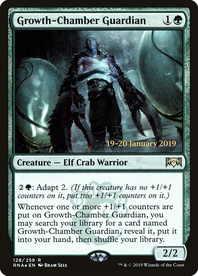 Growth-Chamber Guardian [Ravnica Allegiance Prerelease Promos] MTG Single Magic: The Gathering  | Multizone: Comics And Games