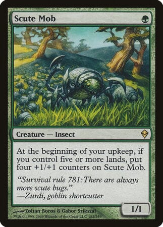 Scute Mob [Zendikar] MTG Single Magic: The Gathering  | Multizone: Comics And Games