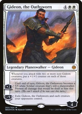 Gideon, the Oathsworn [War of the Spark] MTG Single Magic: The Gathering  | Multizone: Comics And Games