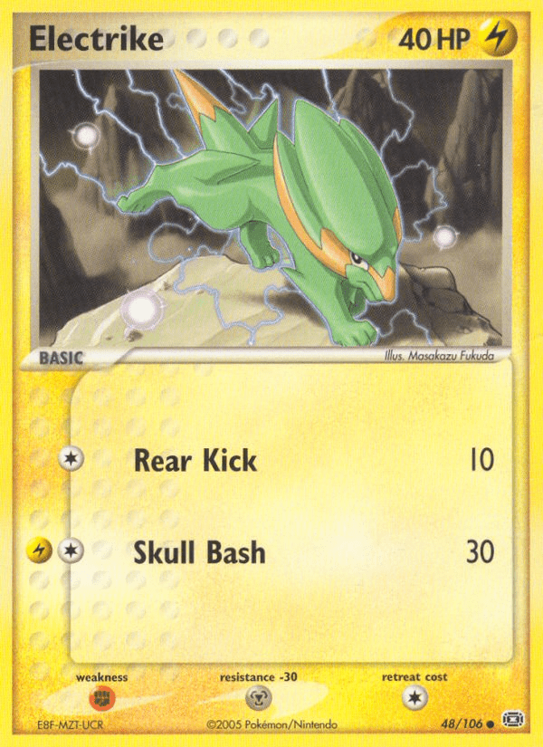 Electrike (48/106) [EX: Emerald] Pokemon Single Pokémon  | Multizone: Comics And Games