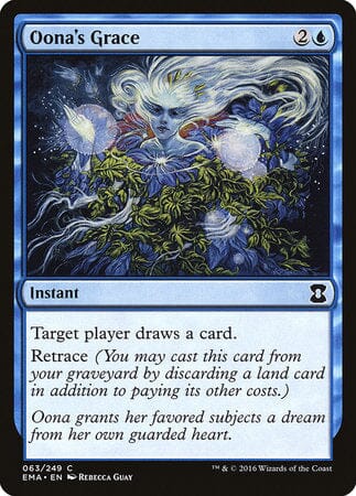 Oona's Grace [Eternal Masters] MTG Single Magic: The Gathering  | Multizone: Comics And Games