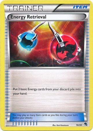 Energy Retrieval (16/30) [Black & White: Trainer Kit - Zoroark] Pokemon Single Pokémon  | Multizone: Comics And Games