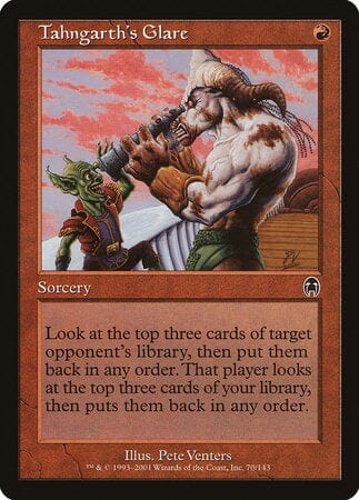 Tahngarth's Glare [Apocalypse] MTG Single Magic: The Gathering  | Multizone: Comics And Games