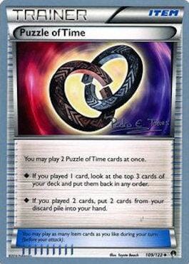Puzzle of Time (109/122) (Dragones y Sombras - Pedro Eugenio Torres) [World Championships 2018] Pokemon Single Pokémon  | Multizone: Comics And Games