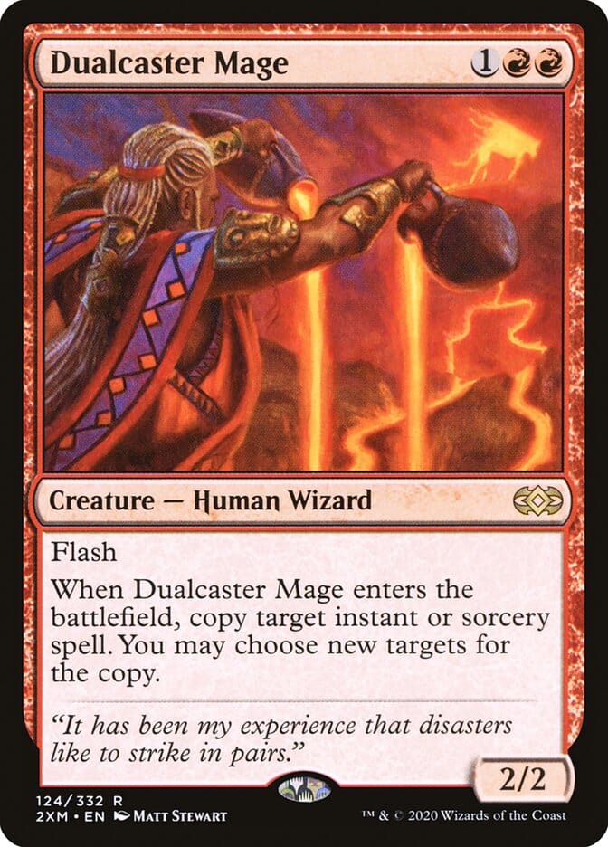 Dualcaster Mage [Double Masters] MTG Single Magic: The Gathering  | Multizone: Comics And Games