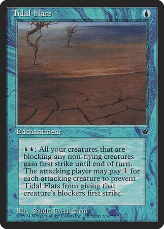 Tidal Flats (Earth) [Fallen Empires] MTG Single Magic: The Gathering  | Multizone: Comics And Games