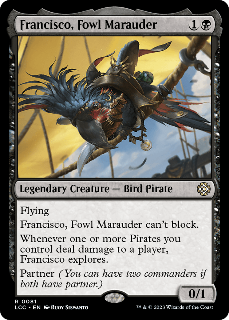 Francisco, Fowl Marauder [The Lost Caverns of Ixalan Commander] MTG Single Magic: The Gathering  | Multizone: Comics And Games