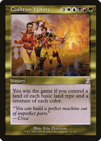 Coalition Victory [Time Spiral Timeshifted] MTG Single Magic: The Gathering  | Multizone: Comics And Games