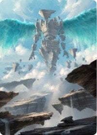 Celestial Colonnade Art Card [Zendikar Rising Art Series] MTG Single Magic: The Gathering  | Multizone: Comics And Games