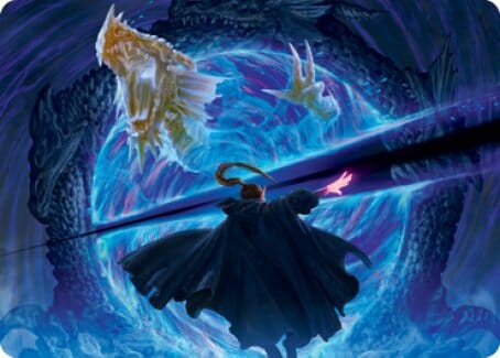 Bar the Gate Art Card [Dungeons & Dragons: Adventures in the Forgotten Realms Art Series] MTG Single Magic: The Gathering  | Multizone: Comics And Games