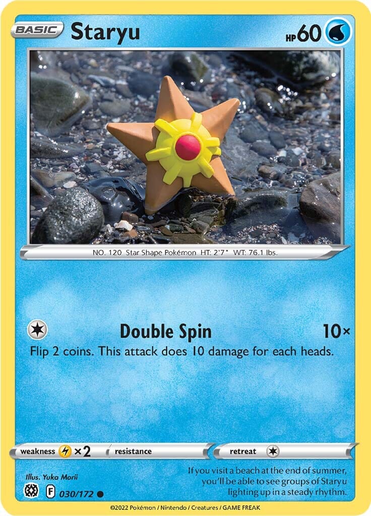 Staryu (030/172) [Sword & Shield: Brilliant Stars] Pokemon Single Pokémon  | Multizone: Comics And Games