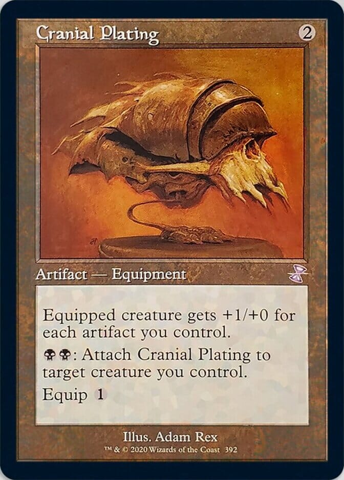 Cranial Plating (Timeshifted) [Time Spiral Remastered] MTG Single Magic: The Gathering  | Multizone: Comics And Games