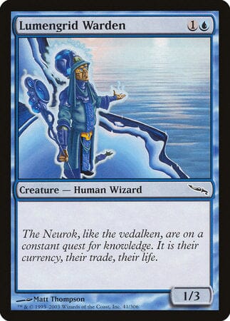 Lumengrid Warden [Mirrodin] MTG Single Magic: The Gathering  | Multizone: Comics And Games