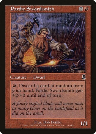 Pardic Swordsmith [Odyssey] MTG Single Magic: The Gathering  | Multizone: Comics And Games