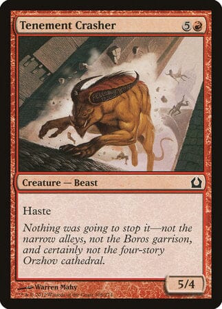 Tenement Crasher [Return to Ravnica] MTG Single Magic: The Gathering  | Multizone: Comics And Games
