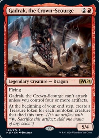 Gadrak, the Crown-Scourge [Core Set 2021] MTG Single Magic: The Gathering  | Multizone: Comics And Games