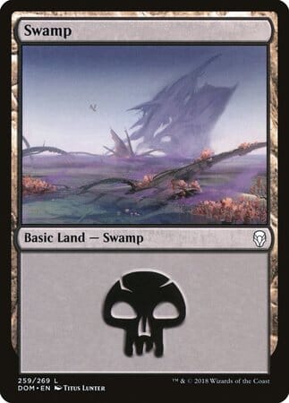 Swamp (259) [Dominaria] MTG Single Magic: The Gathering  | Multizone: Comics And Games