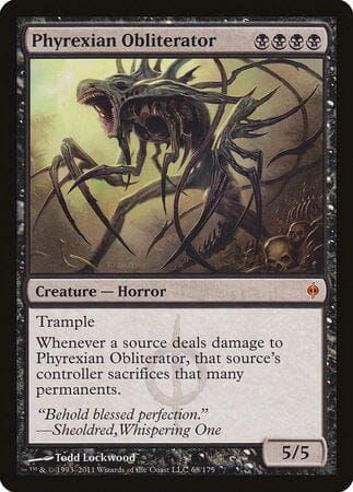 Phyrexian Obliterator [New Phyrexia] MTG Single Magic: The Gathering  | Multizone: Comics And Games
