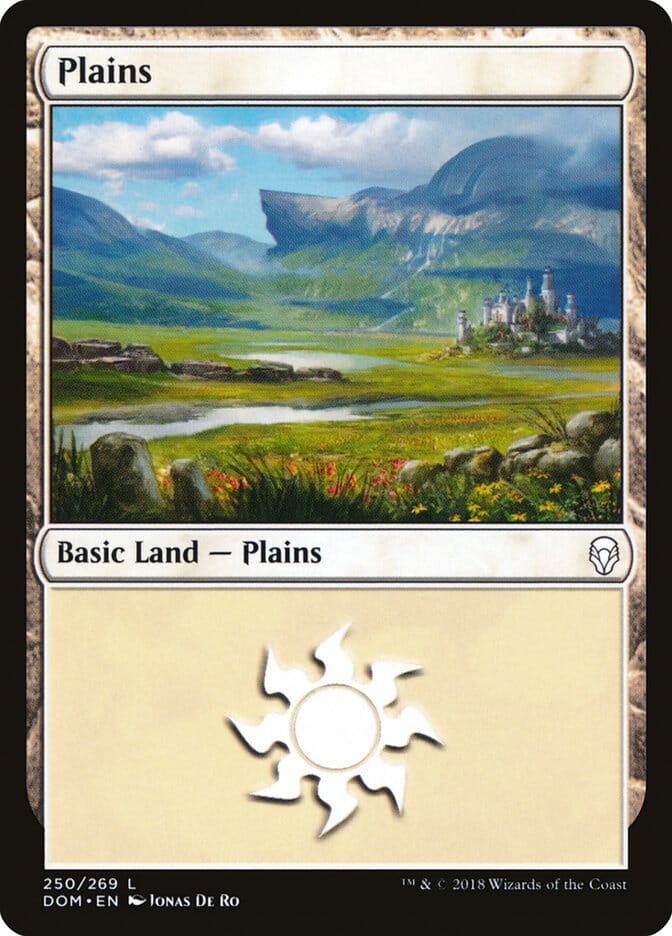 Plains (250) [Dominaria] MTG Single Magic: The Gathering  | Multizone: Comics And Games