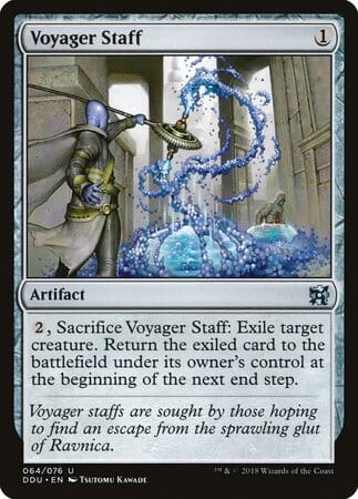 Voyager Staff [Duel Decks: Elves vs. Inventors] MTG Single Magic: The Gathering  | Multizone: Comics And Games