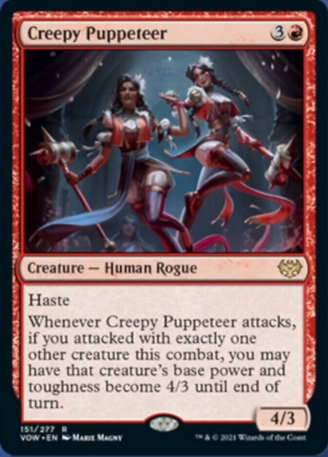 Creepy Puppeteer [Innistrad: Crimson Vow] MTG Single Magic: The Gathering  | Multizone: Comics And Games