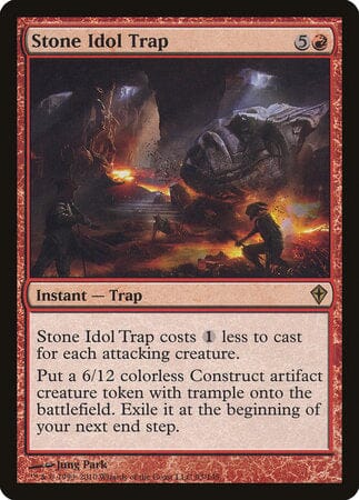 Stone Idol Trap [Worldwake] MTG Single Magic: The Gathering  | Multizone: Comics And Games