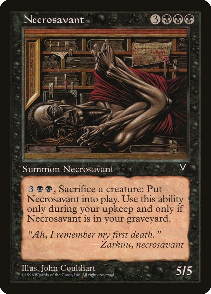 Necrosavant [Visions] MTG Single Magic: The Gathering  | Multizone: Comics And Games