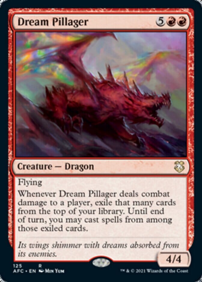 Dream Pillager [Dungeons & Dragons: Adventures in the Forgotten Realms Commander] MTG Single Magic: The Gathering  | Multizone: Comics And Games