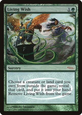 Living Wish [Judge Gift Cards 2008] MTG Single Magic: The Gathering  | Multizone: Comics And Games