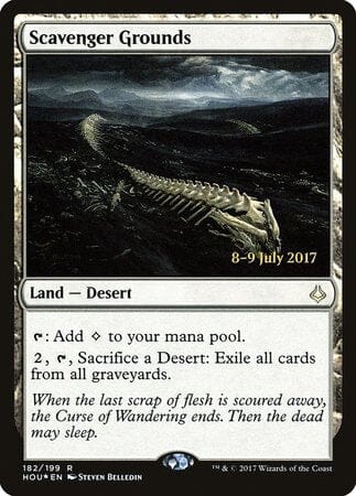 Scavenger Grounds [Hour of Devastation Promos] MTG Single Magic: The Gathering  | Multizone: Comics And Games