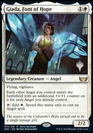 Giada, Font of Hope (Promo Pack) [Streets of New Capenna Promos] MTG Single Magic: The Gathering  | Multizone: Comics And Games