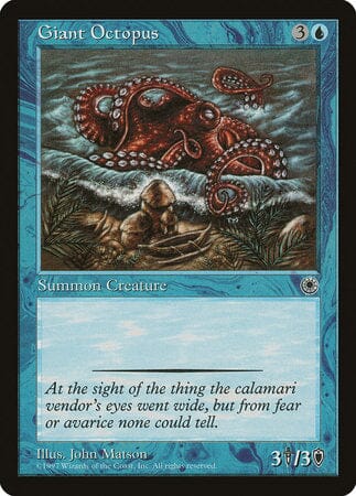 Giant Octopus [Portal] MTG Single Magic: The Gathering  | Multizone: Comics And Games