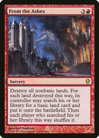 From the Ashes [Commander 2013] MTG Single Magic: The Gathering  | Multizone: Comics And Games