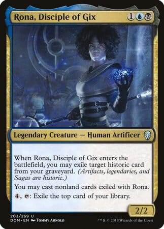 Rona, Disciple of Gix [Dominaria] MTG Single Magic: The Gathering  | Multizone: Comics And Games