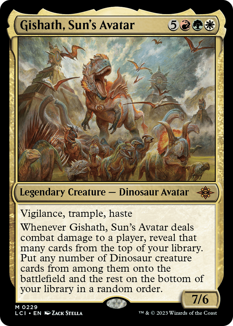 Gishath, Sun's Avatar [The Lost Caverns of Ixalan] | Multizone: Comics And Games
