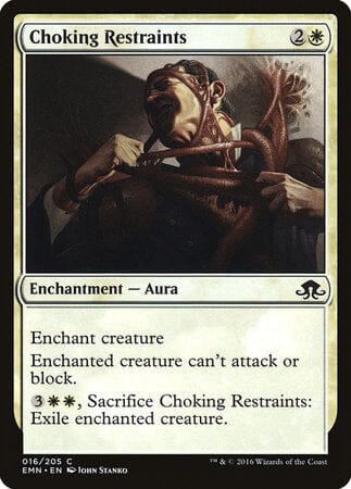 Choking Restraints [Eldritch Moon] MTG Single Magic: The Gathering  | Multizone: Comics And Games