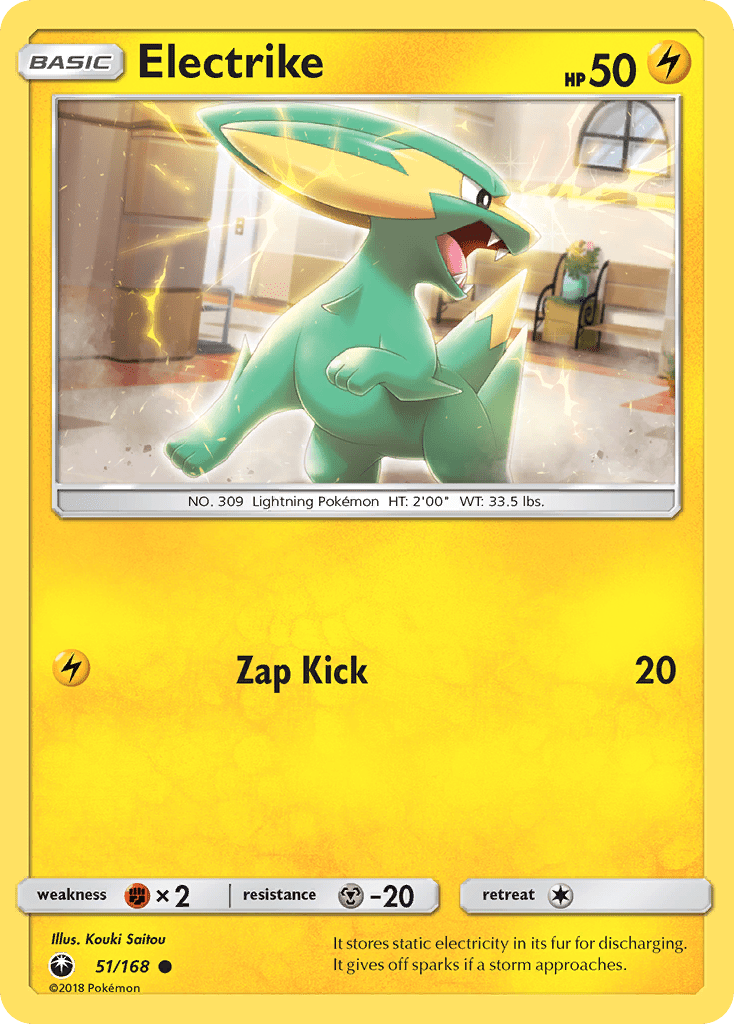 Electrike (51/168) [Sun & Moon: Celestial Storm] Pokemon Single Pokémon  | Multizone: Comics And Games