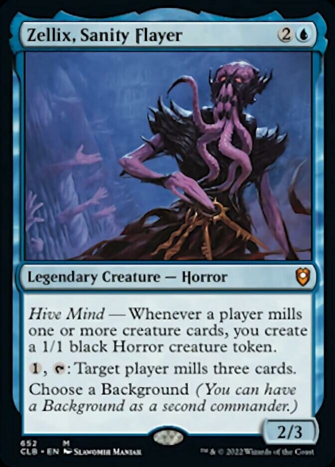 Zellix, Sanity Flayer [Commander Legends: Battle for Baldur's Gate] MTG Single Magic: The Gathering  | Multizone: Comics And Games