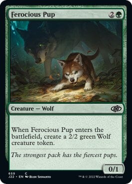 Ferocious Pup [Jumpstart 2022] MTG Single Magic: The Gathering  | Multizone: Comics And Games