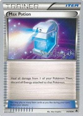 Max Potion (94/98) (Terraki-Mewtwo - Shuto Itagaki) [World Championships 2012] Pokemon Single Pokémon  | Multizone: Comics And Games