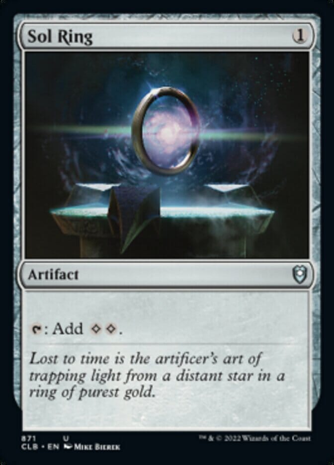 Sol Ring [Commander Legends: Battle for Baldur's Gate] MTG Single Magic: The Gathering  | Multizone: Comics And Games