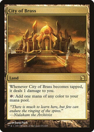 City of Brass [Modern Masters] MTG Single Magic: The Gathering  | Multizone: Comics And Games