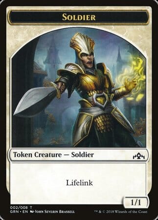 Soldier Token [Guilds of Ravnica Tokens] MTG Single Magic: The Gathering  | Multizone: Comics And Games
