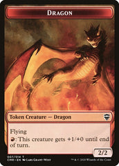 Dragon // Treasure Token [Commander Legends Tokens] MTG Single Magic: The Gathering  | Multizone: Comics And Games
