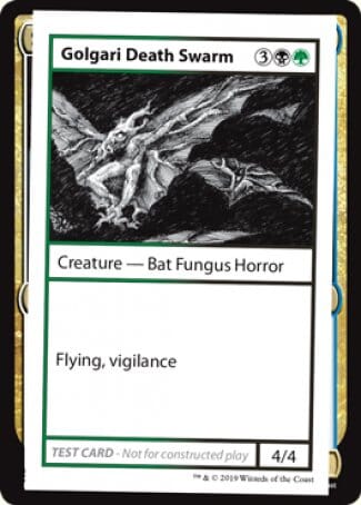 Golgari Death Swarm (2021 Edition) [Mystery Booster Playtest Cards] MTG Single Magic: The Gathering  | Multizone: Comics And Games