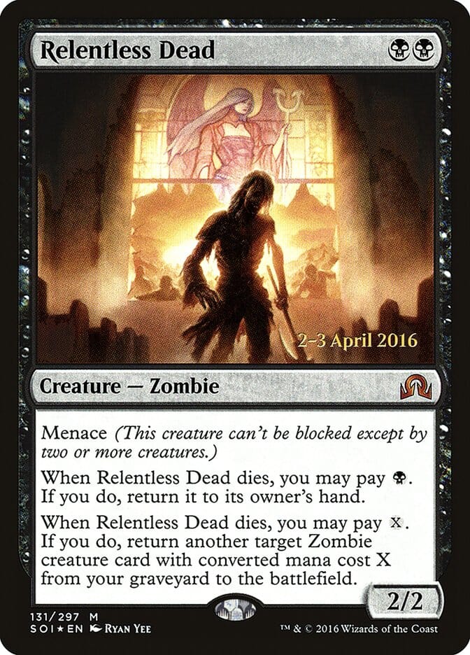 Relentless Dead [Shadows over Innistrad Prerelease Promos] | Multizone: Comics And Games