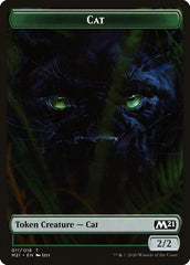 Angel // Cat (011) Double-sided Token [Core Set 2021 Tokens] MTG Single Magic: The Gathering  | Multizone: Comics And Games