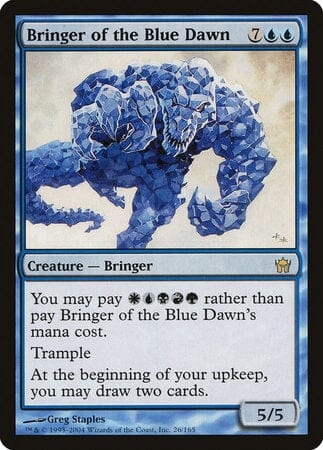 Bringer of the Blue Dawn [Fifth Dawn] MTG Single Magic: The Gathering  | Multizone: Comics And Games