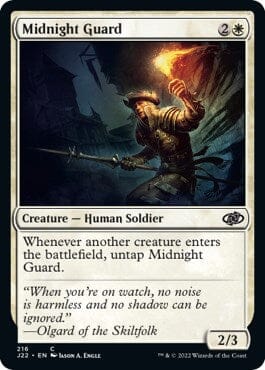 Midnight Guard [Jumpstart 2022] MTG Single Magic: The Gathering  | Multizone: Comics And Games