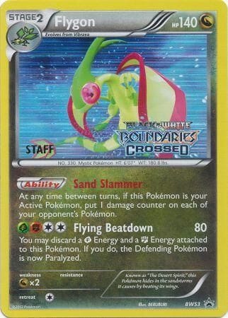 Flygon (BW53) (Staff Prerelease Promo) [Black & White: Black Star Promos] Pokemon Single Pokémon  | Multizone: Comics And Games